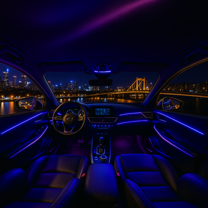 🌈 GlowLine Symphony – Ambient Interior Light Kit