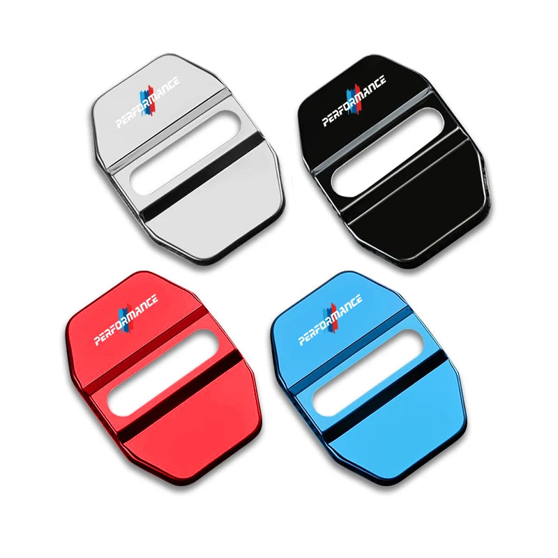 BMW Door Lock Protection Covers | Stainless Steel | Set of 4