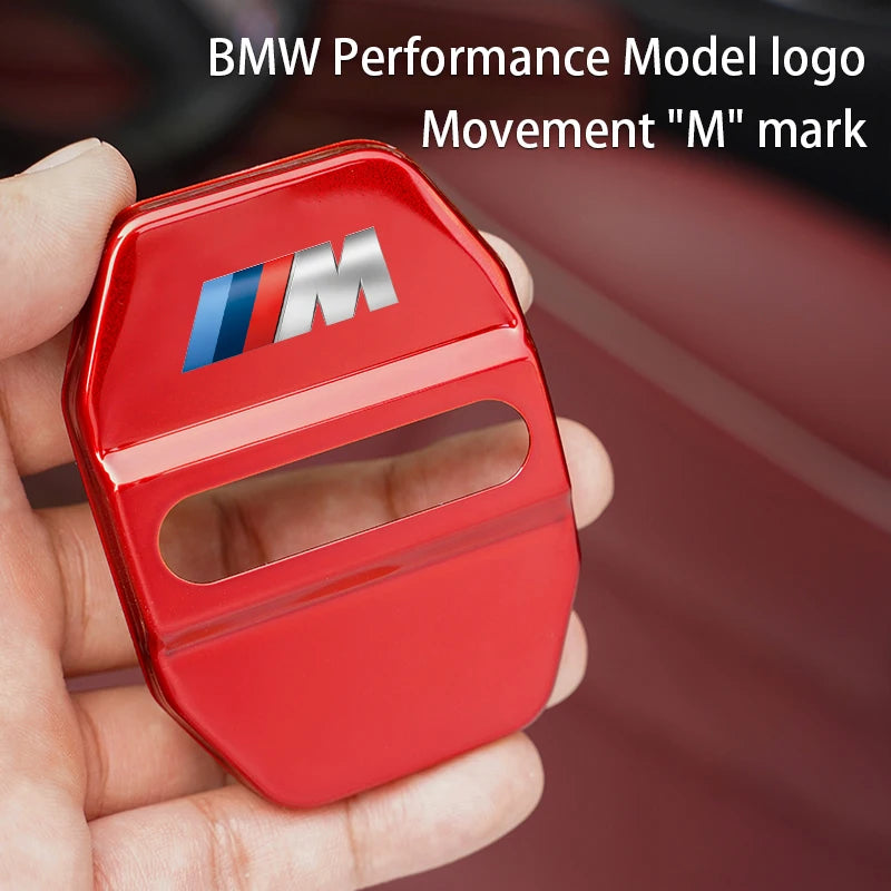 BMW Door Lock Protection Covers | Stainless Steel | Set of 4