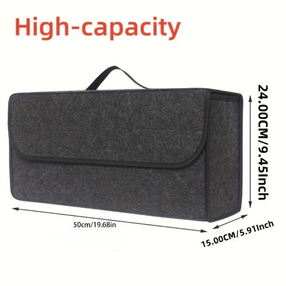 🧰 TrunkTidy Felt – Boot Storage Organiser