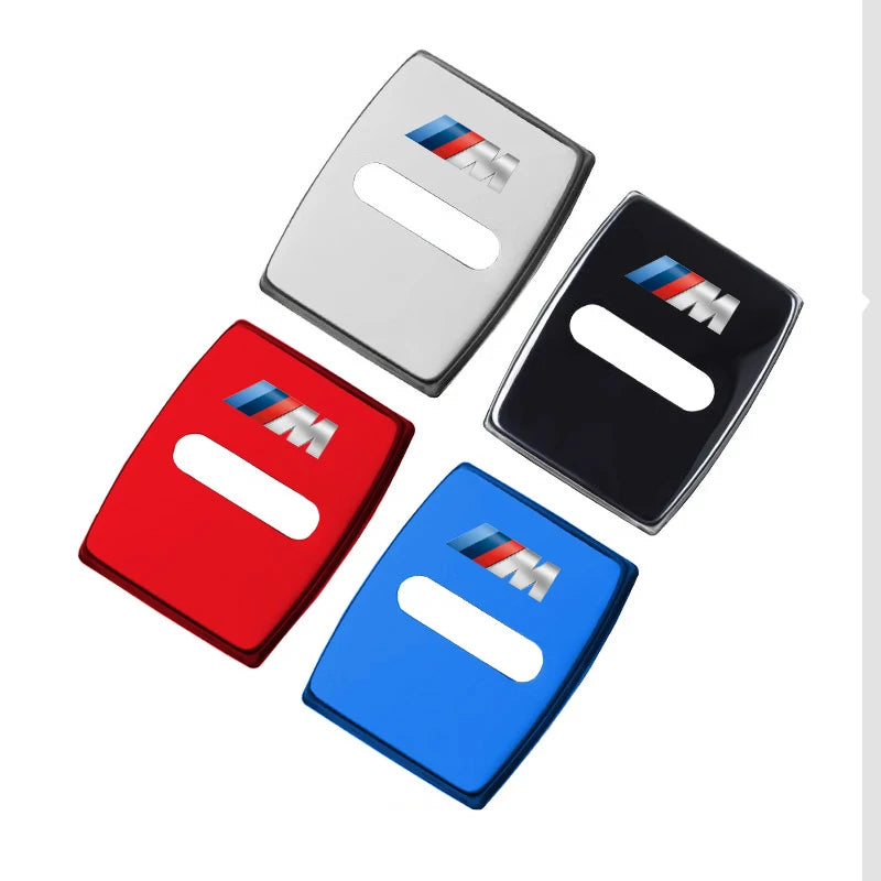 BMW Door Lock Protection Covers | Stainless Steel | Set of 4