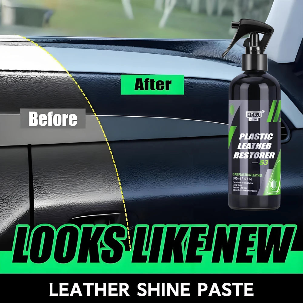 Car Plastic & Leather Restorer Spray
