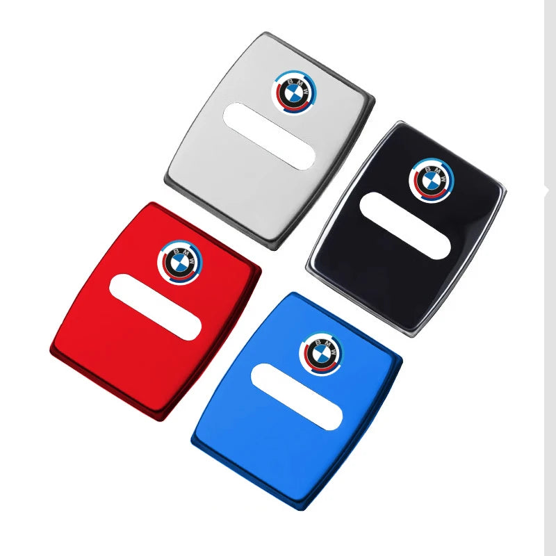 BMW Door Lock Protection Covers | Stainless Steel | Set of 4