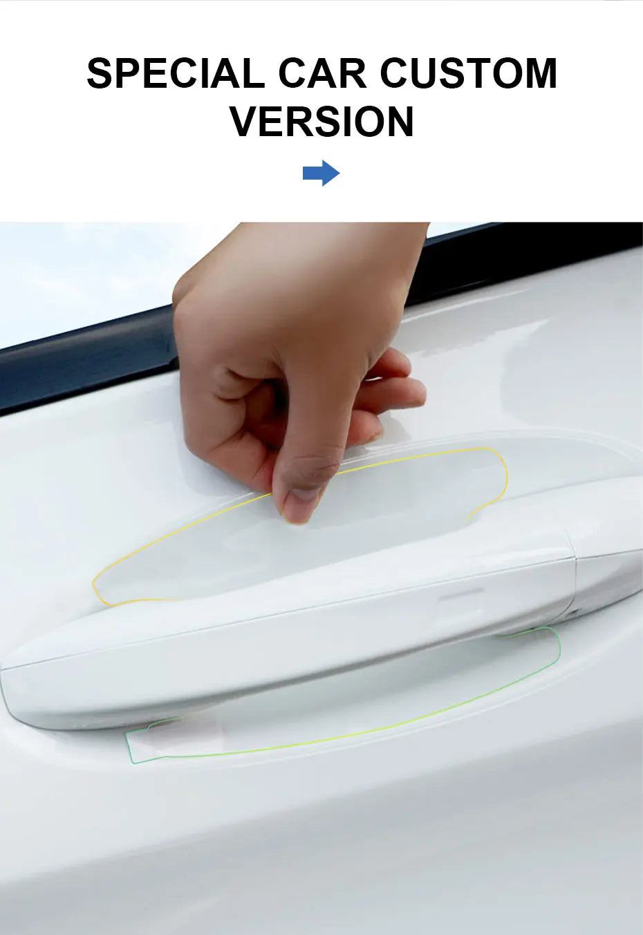 🛡️ ClearGuard 8 – Door Handle Protectors
