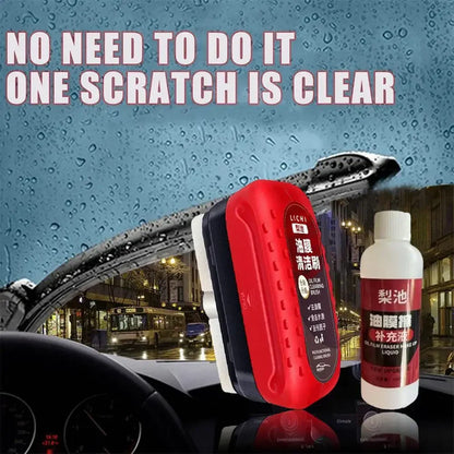 🧼 CrystalClear – Glass Oil Hydrophobic Coating