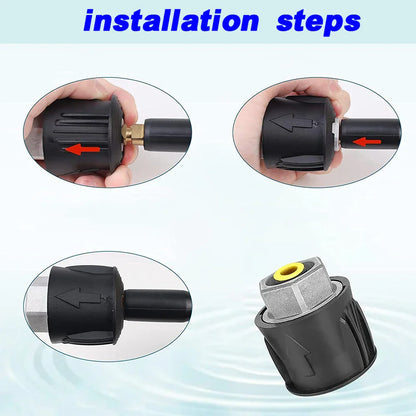 🔧 FlexiJet LinkPro – High-Pressure Hose