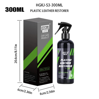 Car Plastic & Leather Restorer Spray