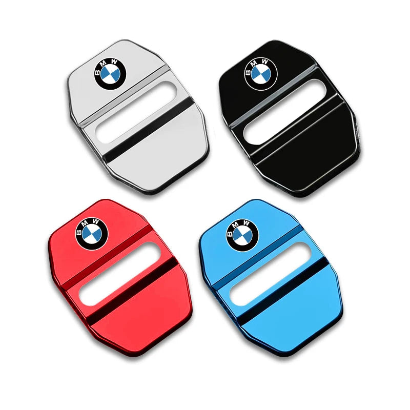 BMW Door Lock Protection Covers | Stainless Steel | Set of 4