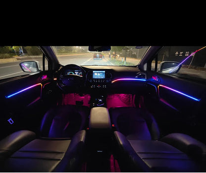 🌈 GlowLine Symphony – Ambient Interior Light Kit