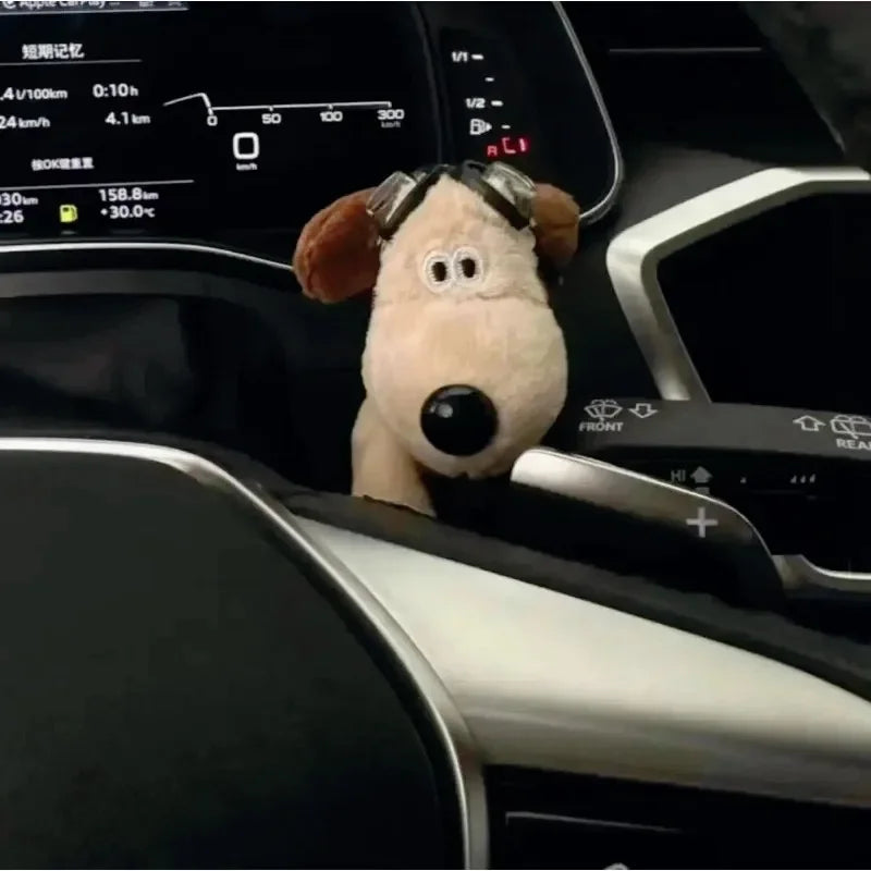 🐶 WaggyPup – Puppy Wiper Lever Decoration