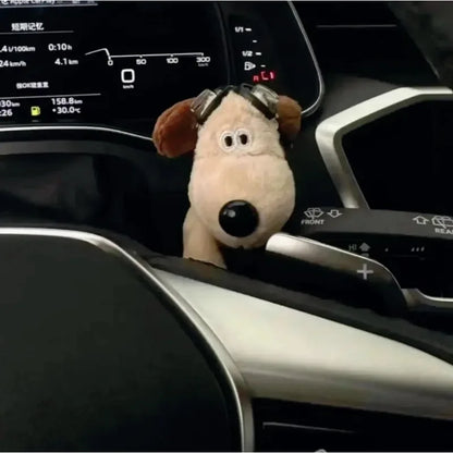 🐶 WaggyPup – Puppy Wiper Lever Decoration