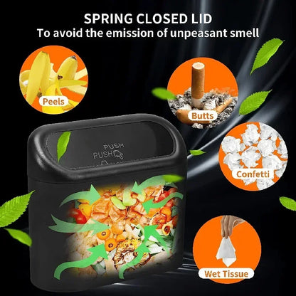 🗑️ CleanBin Mini – Compact Car Trash