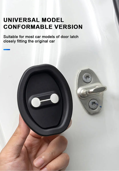 🔇 SilenceGuard Lock Pads – Car Door Lock Buffer Set