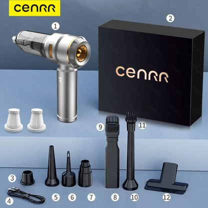 CARIFY™ 2-in-1 Cordless Car Vacuum & Air Blower