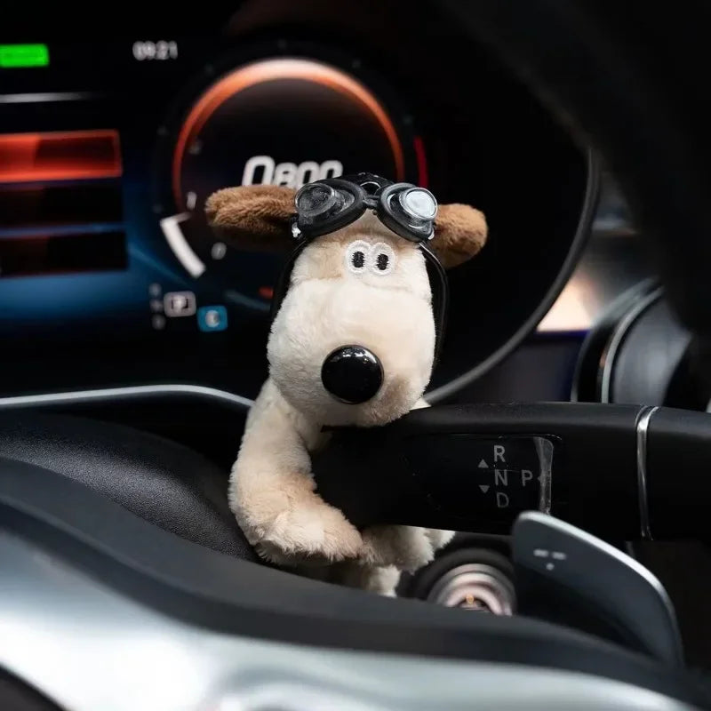 🐶 WaggyPup – Puppy Wiper Lever Decoration