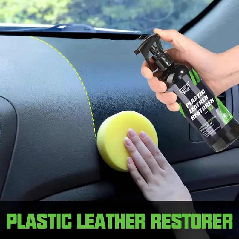 Car Plastic & Leather Restorer Spray