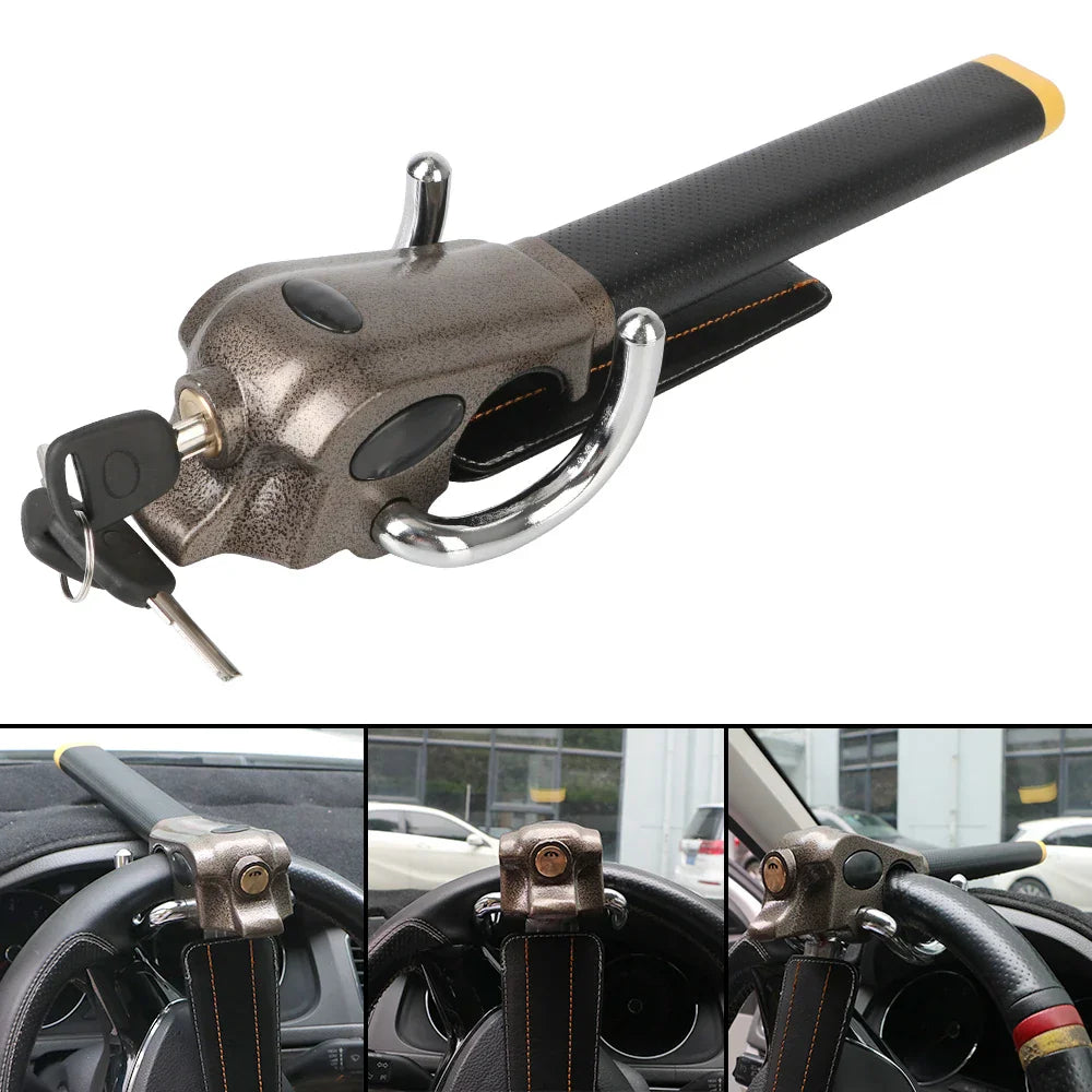 🔒 SteerSafe FoldLock – Steering Wheel Lock