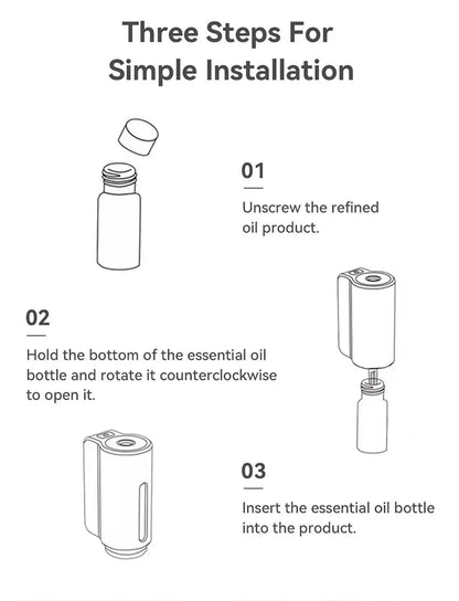 🌫️ AromaMist Drive – Car Air Diffuser