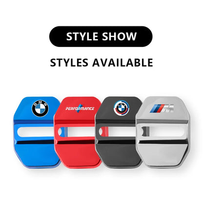 BMW Door Lock Protection Covers | Stainless Steel | Set of 4