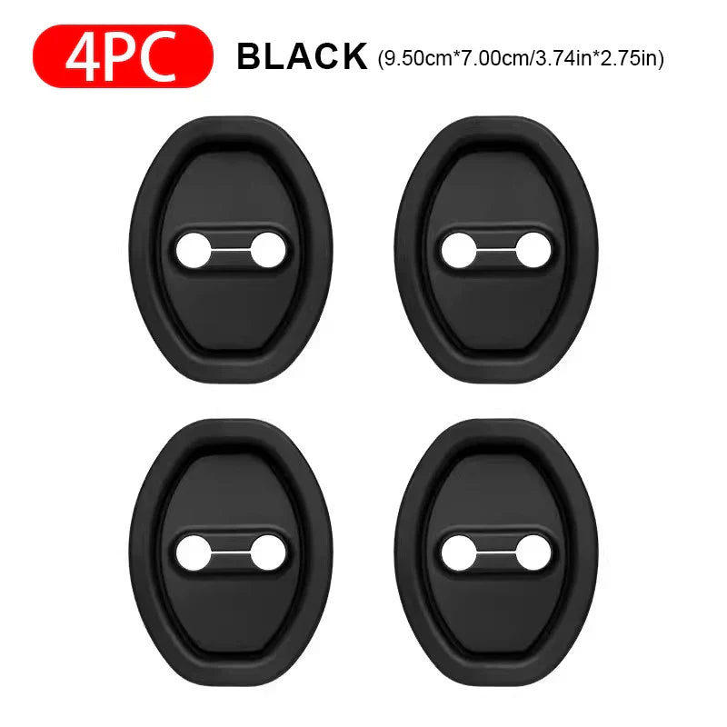 🔇 SilenceGuard Lock Pads – Car Door Lock Buffer Set