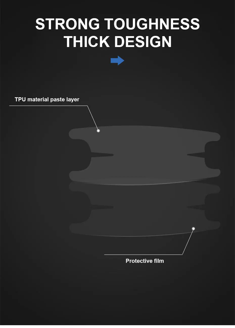 🛡️ ClearGuard 8 – Door Handle Protectors