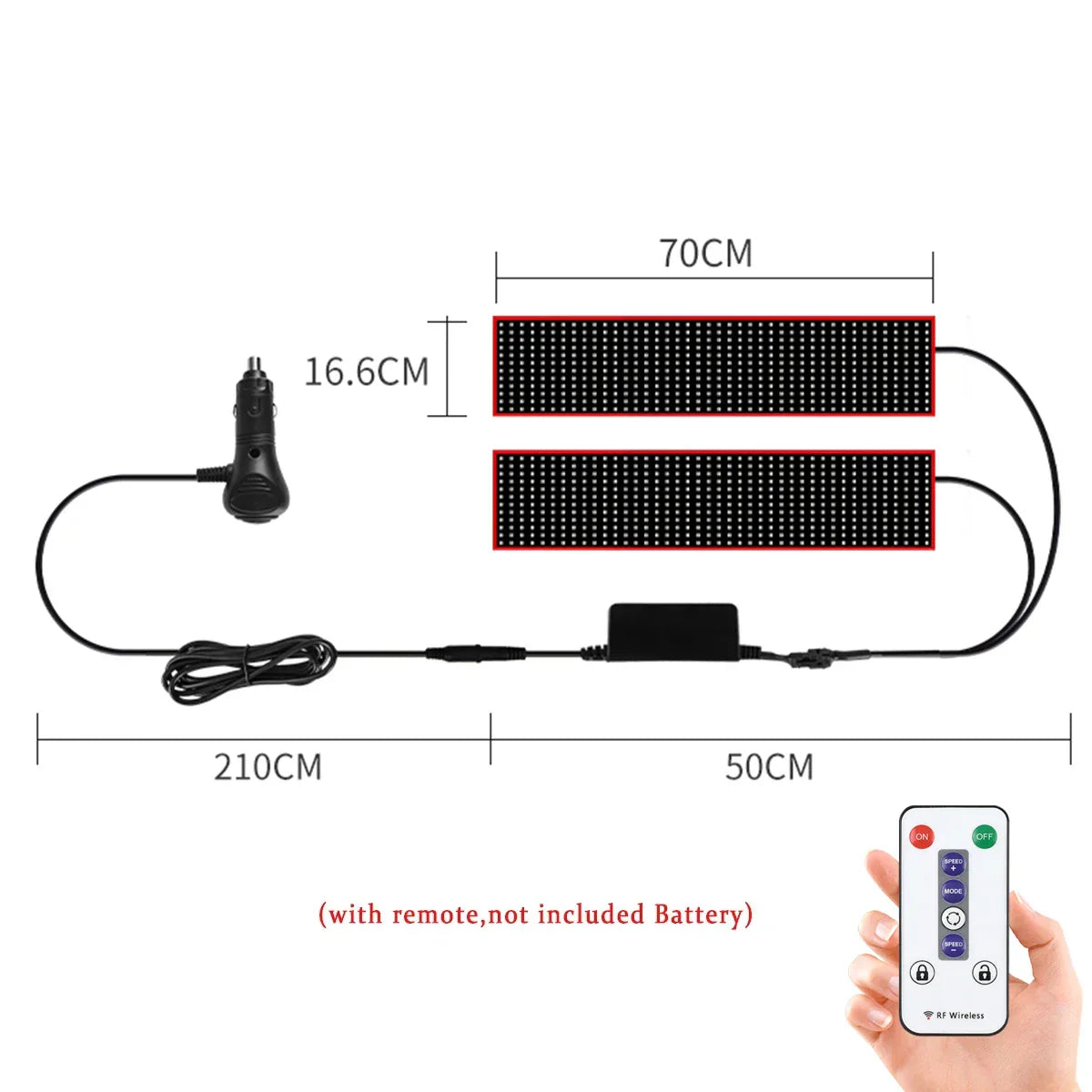 💡 PixelGlow Flex – LED Pixel Display Panel