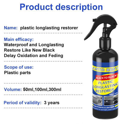 🖤 TrimRenew BlackGloss – Plastic & Trim Restorer