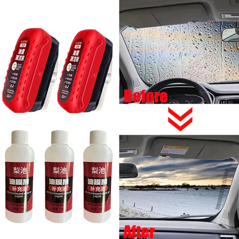 🧼 CrystalClear – Glass Oil Hydrophobic Coating