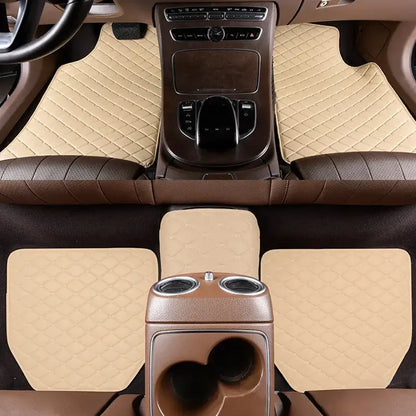 🛡️ LuxPad – Leather Car Floor Mats
