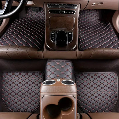 🛡️ LuxPad – Leather Car Floor Mats