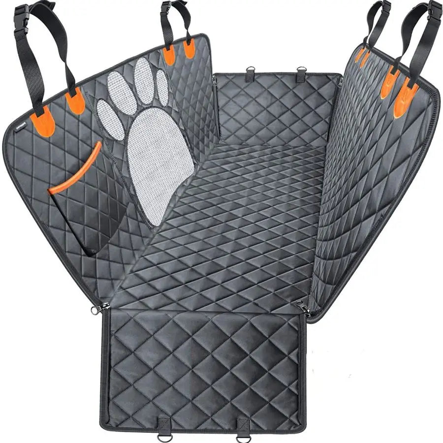🐾 PawShield Comfort Hammock – Dog Car Seat Cover