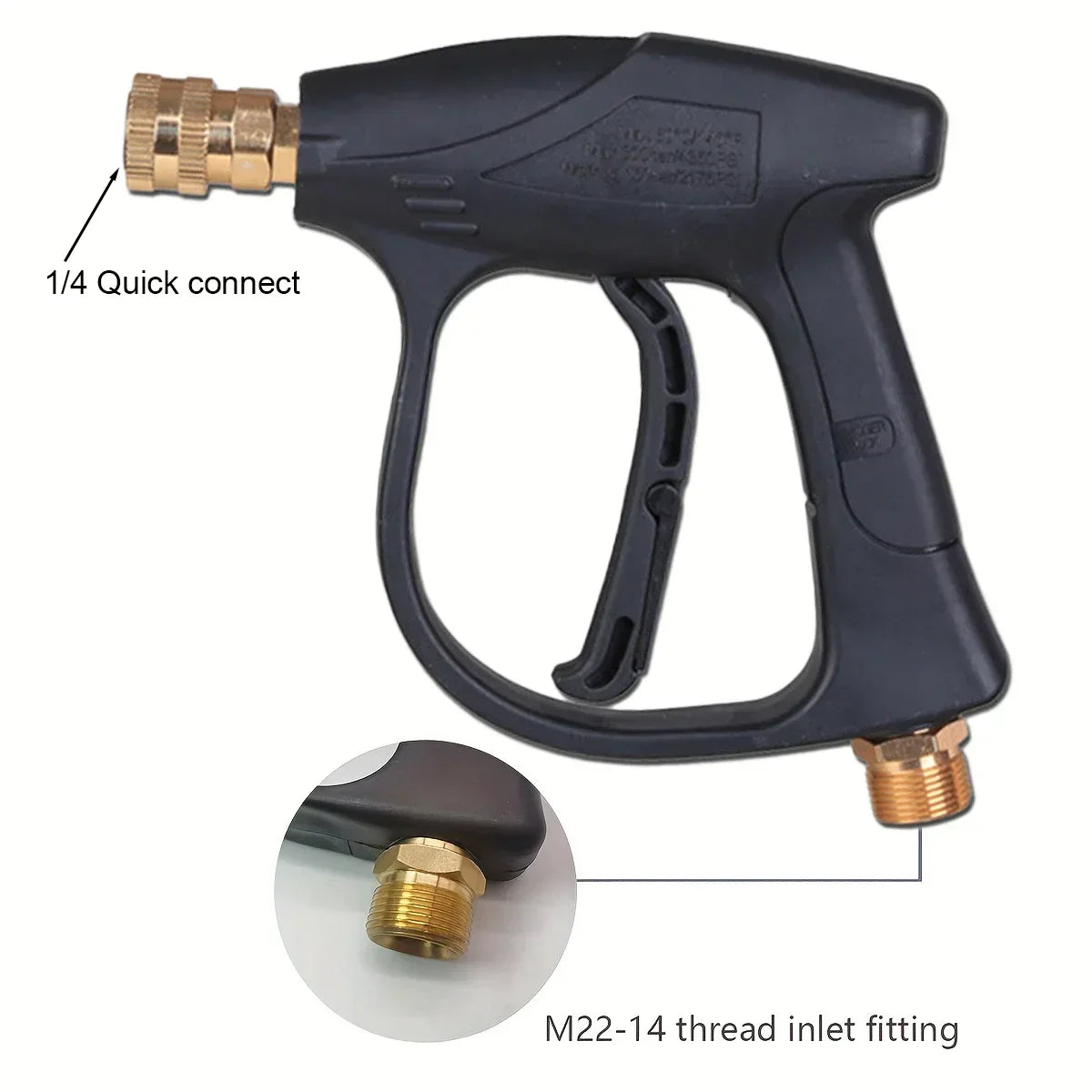 BlasterGrip – High-Pressure Car Wash Gun