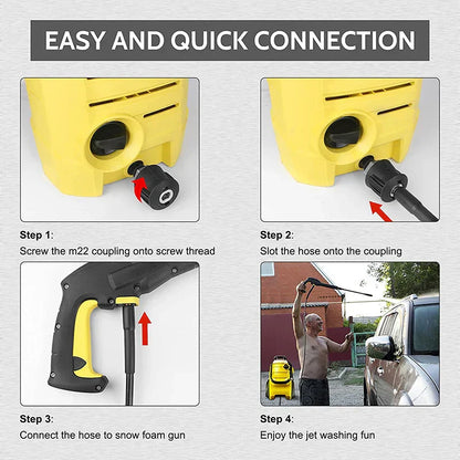 🔧 FlexiJet LinkPro – High-Pressure Hose